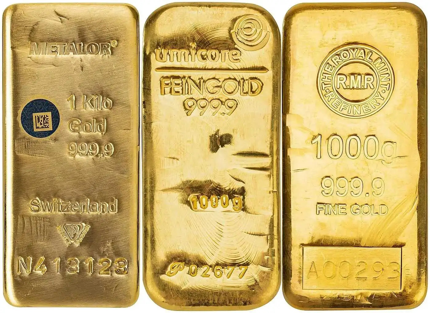 1kg Gold Bar Best Value (Pre-Owned)