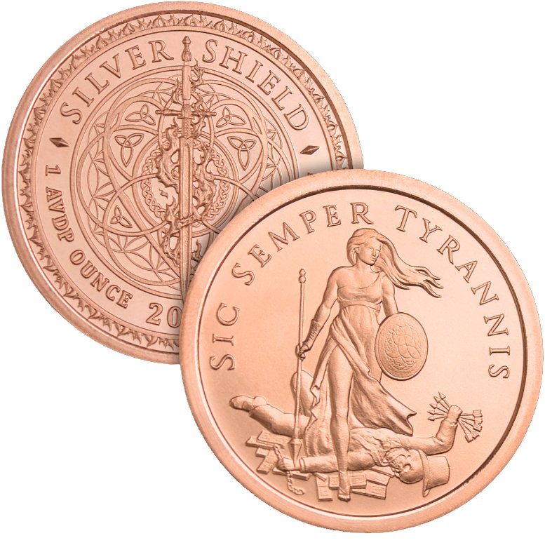 1oz Sic Semper Tyrannis Copper Round 2026