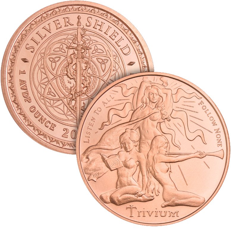 1oz Trivium Girls Copper Round 2026