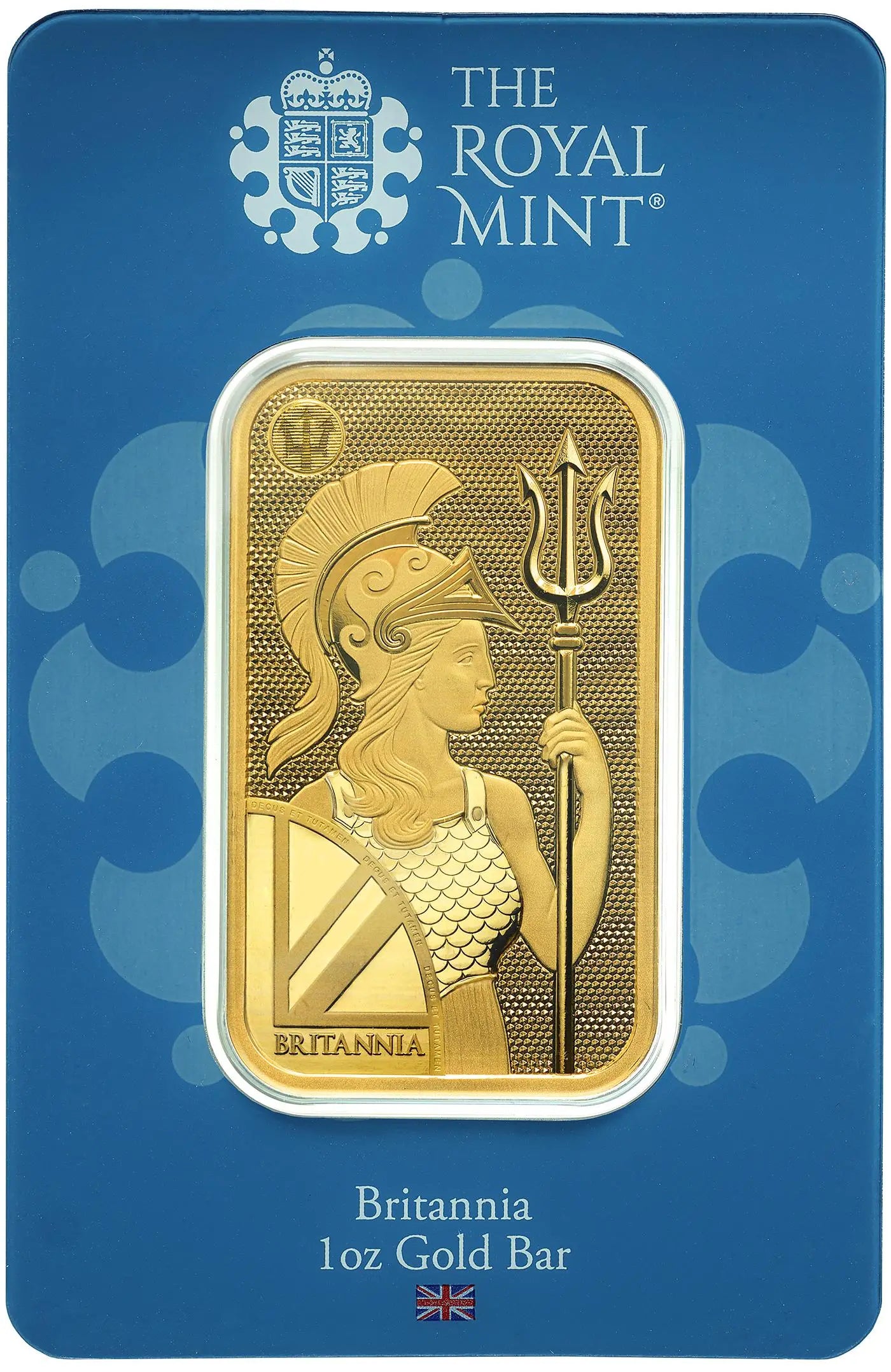1 oz Gold 'Britannia' Bullion Minted Bar (Secure)