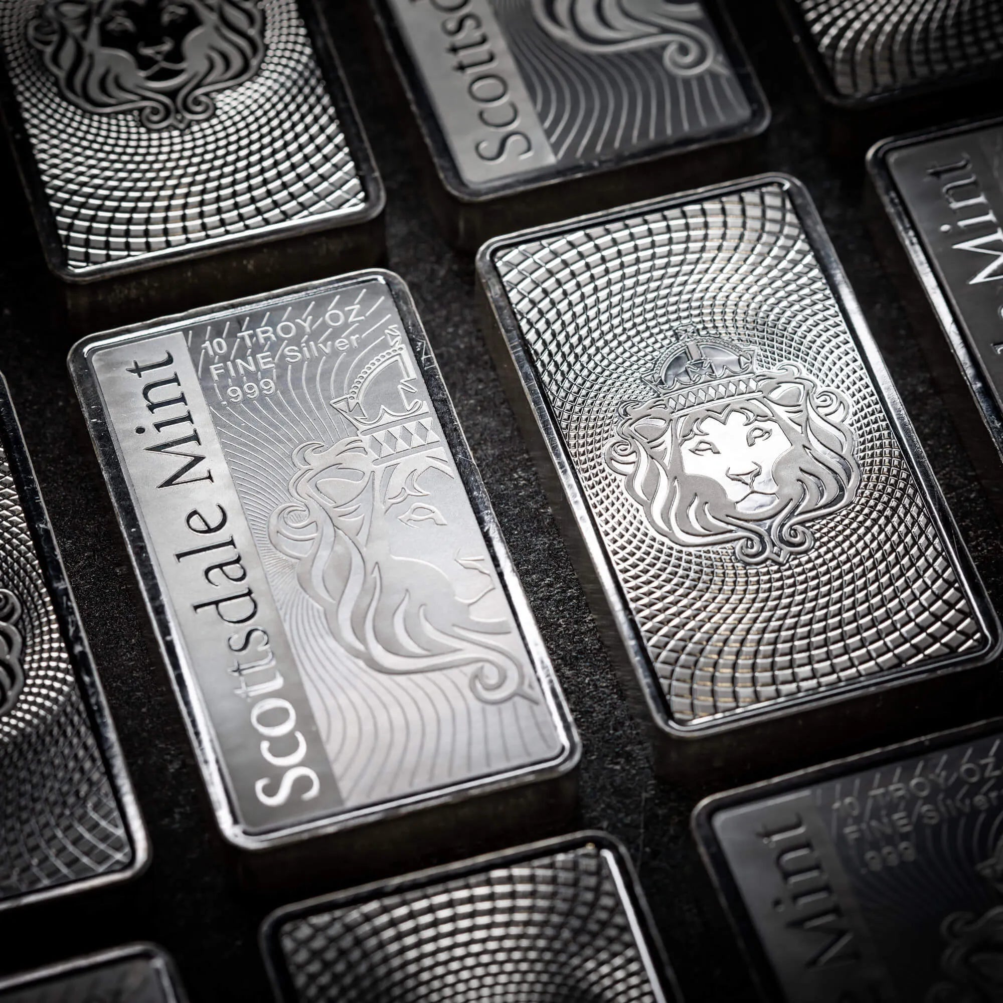 10oz .999 Silver Scottsdale Vortex Bar