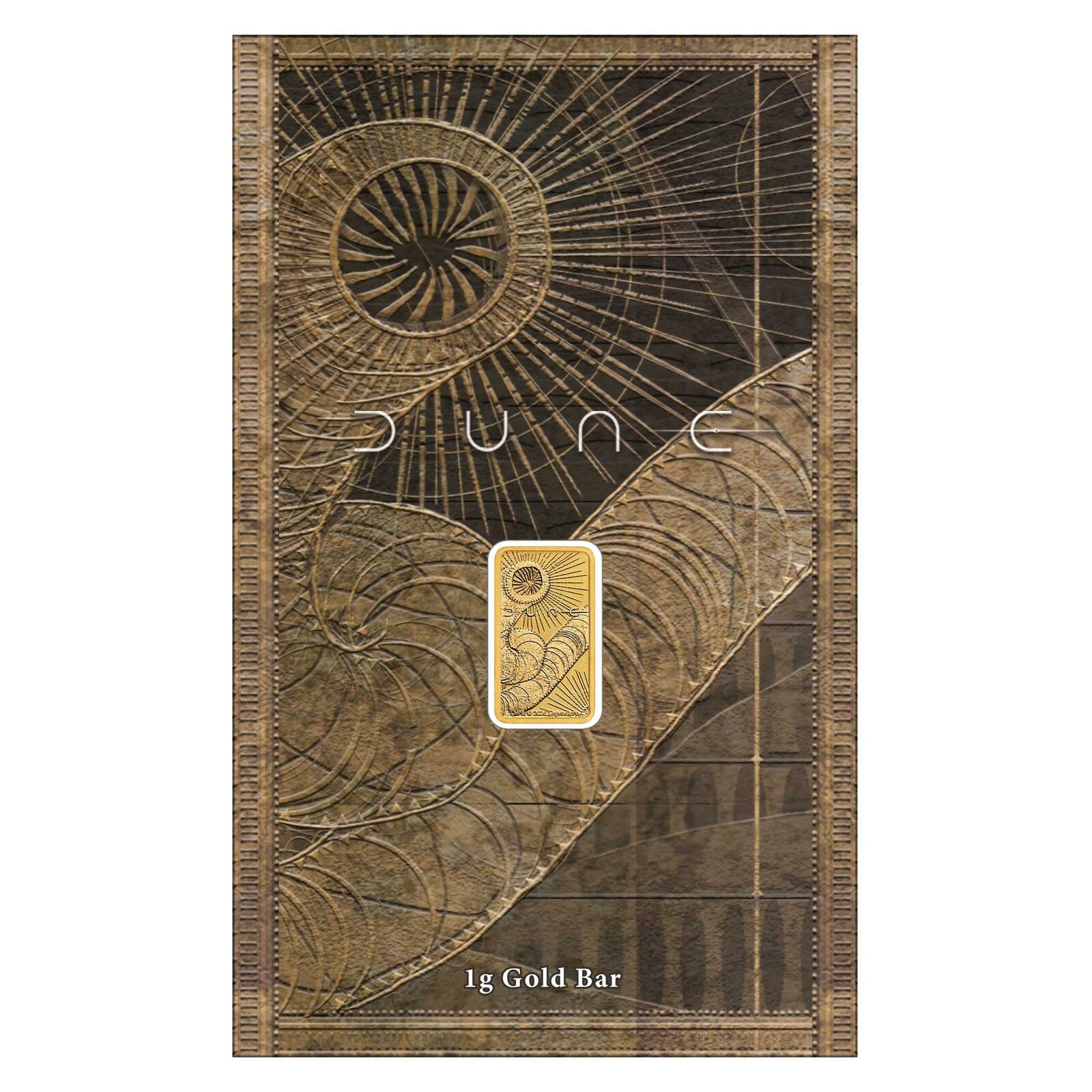 The Perth Mint - DUNE 1g Gold Minted Bar - Limited Edition