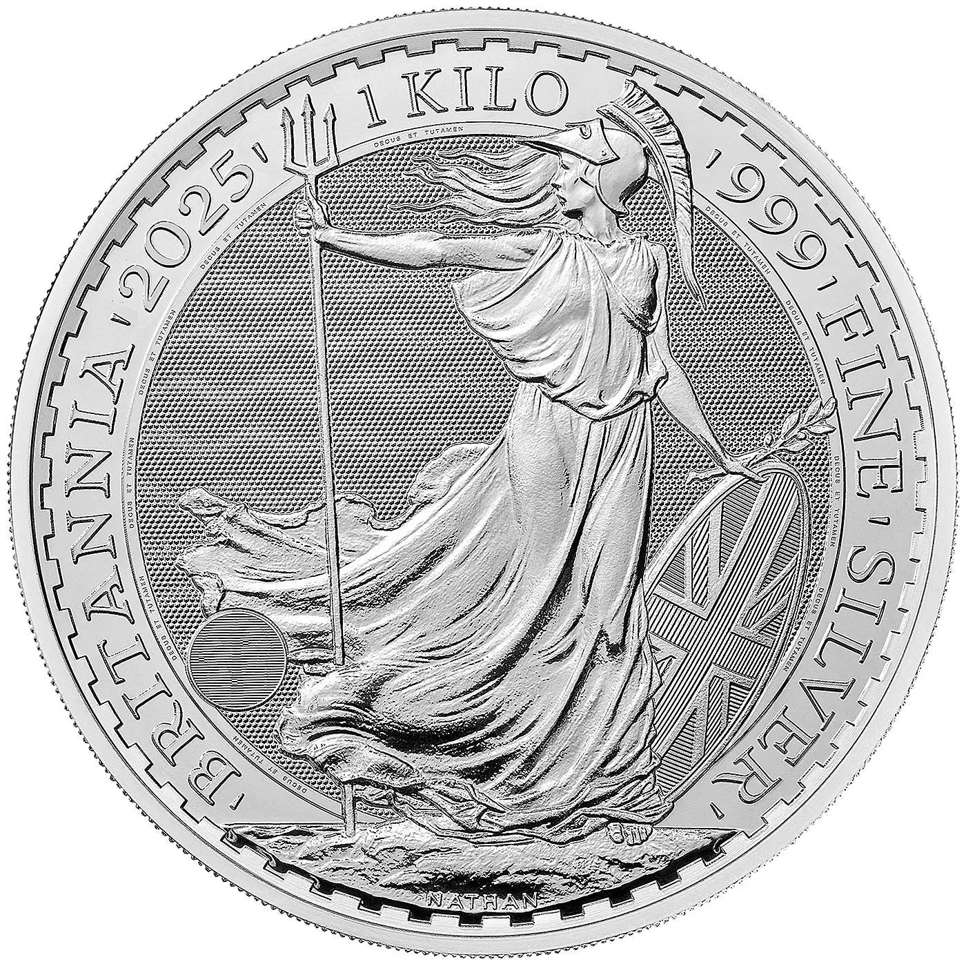 2025 Silver Britannia 1 Kg Bullion Coin
