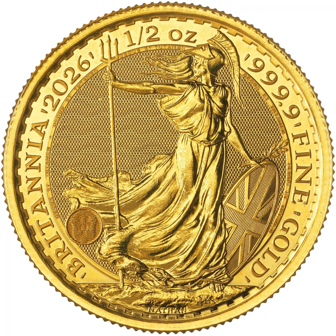 2026 Gold Britannia 0.5 oz Bullion Coin