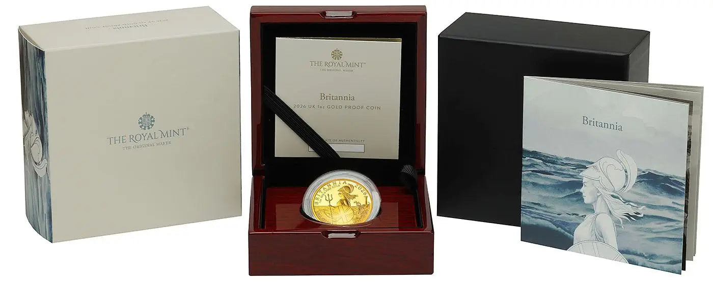 2026 Gold Britannia 1 oz Proof Coin
