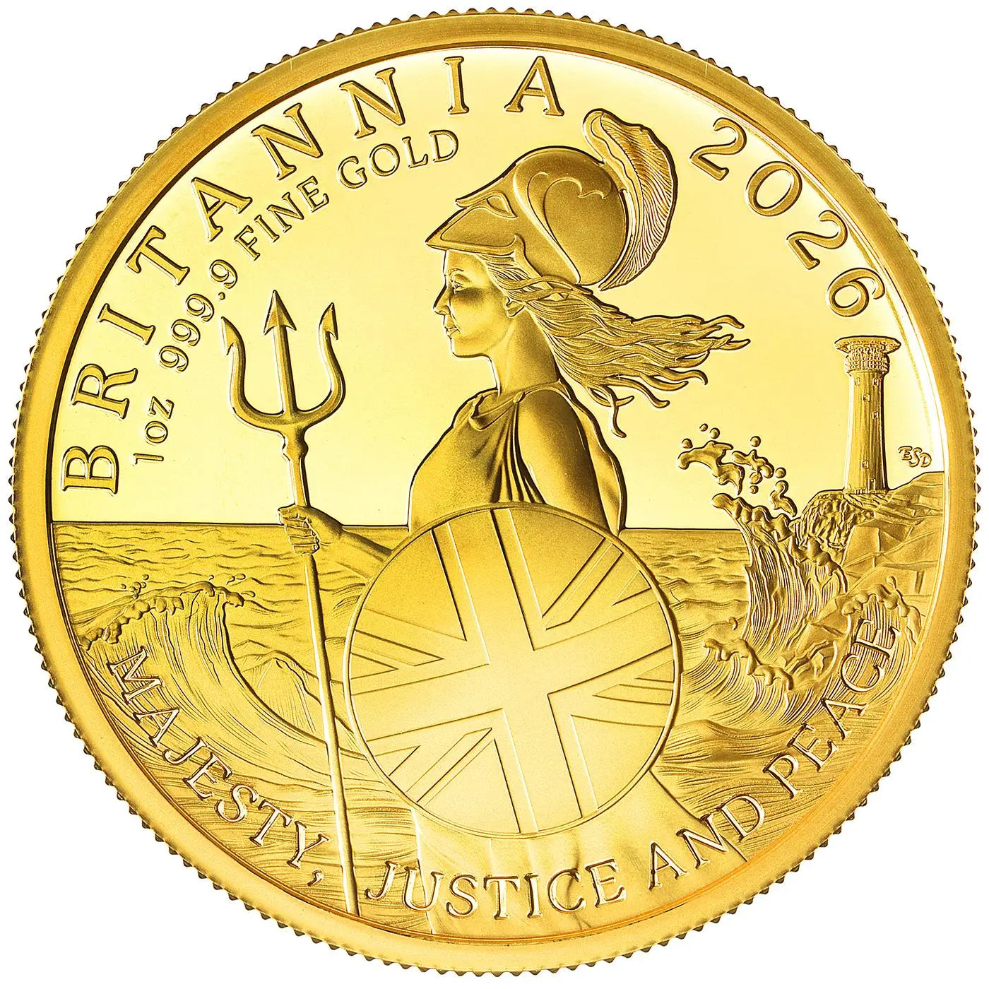 2026 Gold Britannia 1 oz Proof Coin