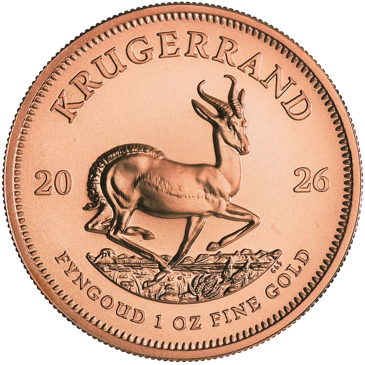 2026 Gold Krugerrand 1 oz Bullion Coin