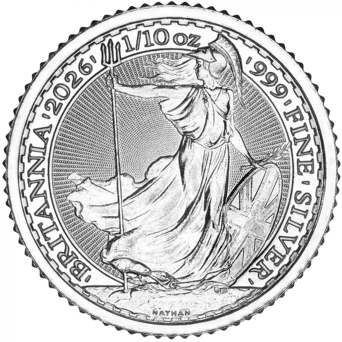 2026 Silver Britannia 0.1 oz Bullion Coin