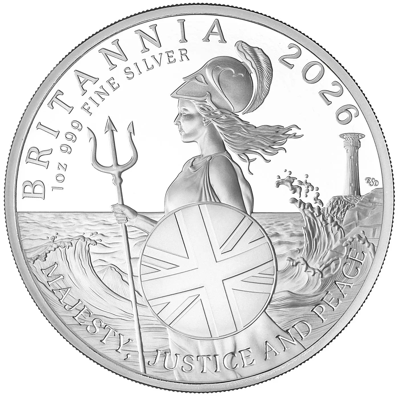 2026 Silver Britannia 1 oz Proof Coin