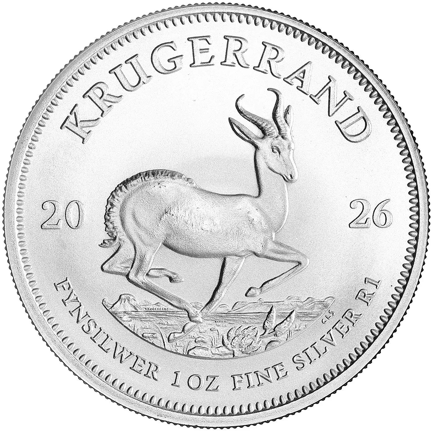 2026 Silver Krugerrand 1 oz Bullion Coin