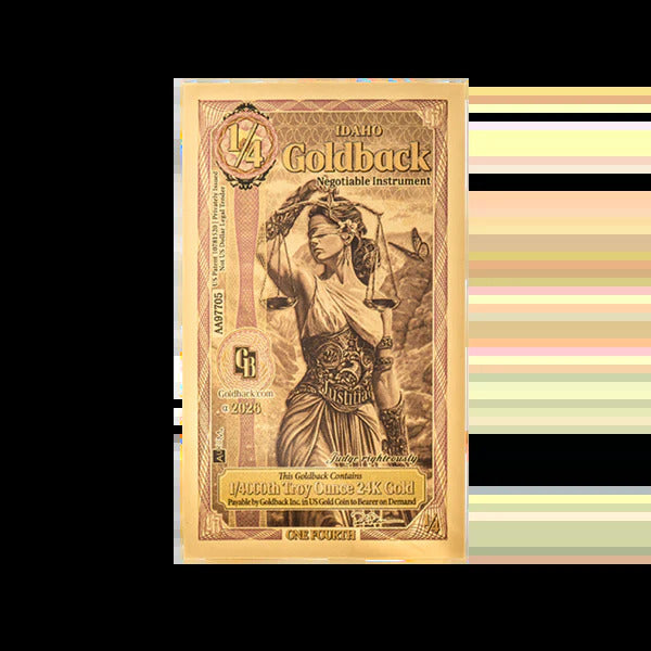 1/4 Goldback - Alpha