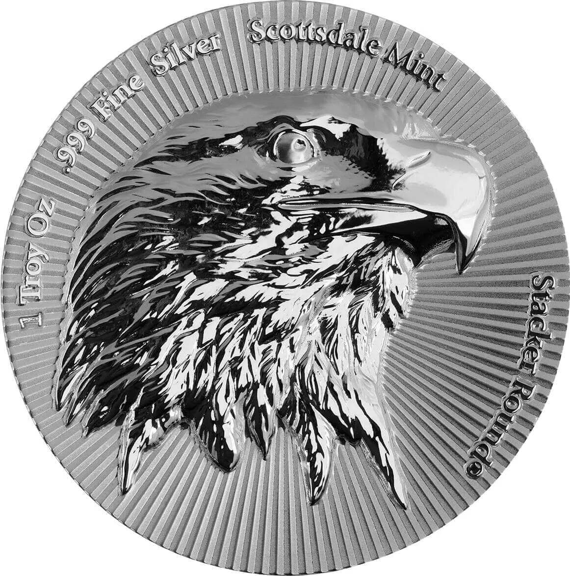 Scottsdale Mint - 250th Anniversary Scottsdale Eagle Stacker® .999 1oz Silver