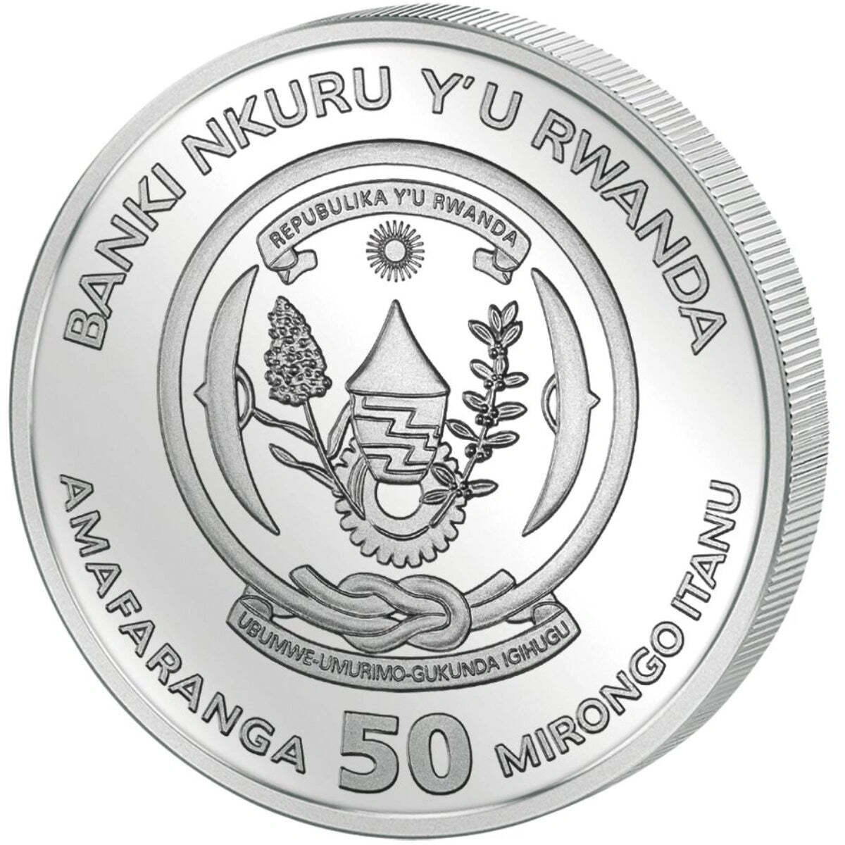 Rwanda - 1oz Nautical Kruzenshtern Coin