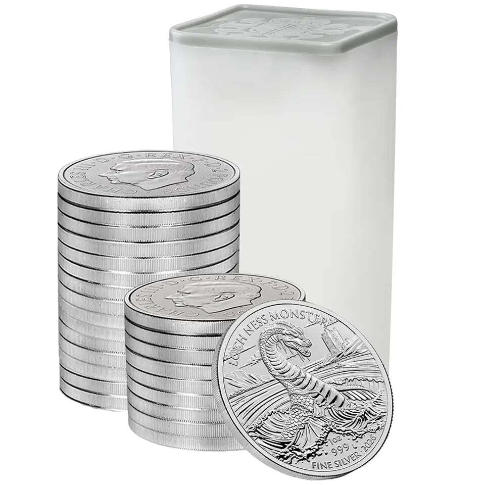 Loch Ness Monster 2026 UK 1oz Silver Bullion Coin