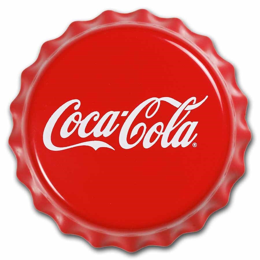 Coca-Cola® 6g .999 Silver Bottle Cap w/ Box & COA