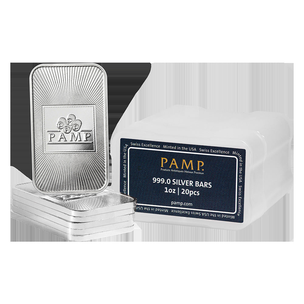 PAMP Silver Minted Bar - 1oz