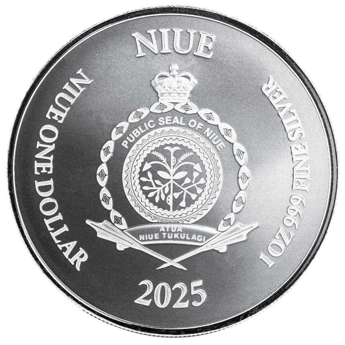2025 Scottsdale Alpha Strike - Niue Lady Justice - 1oz .999 Silver - RARE