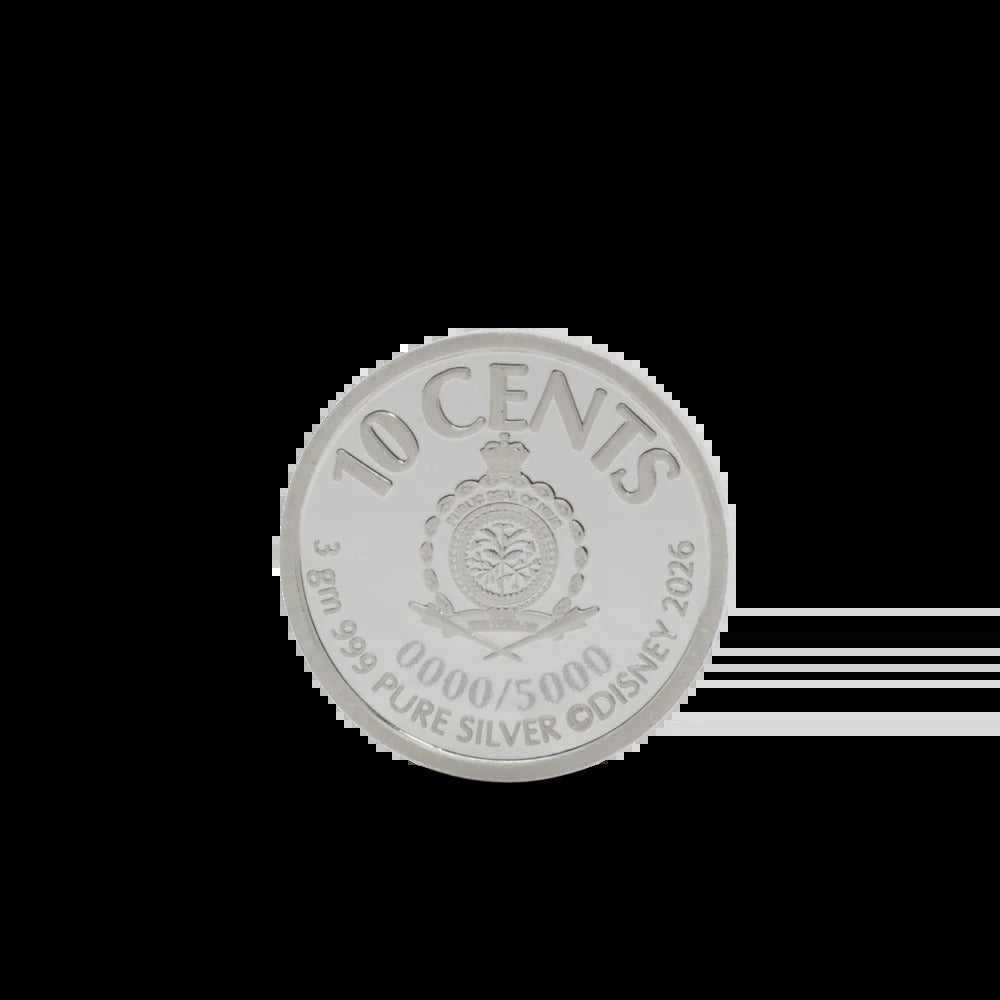 Agoro -Scrooge McDuck - Lucky #1 Dime 3g .999 Silver