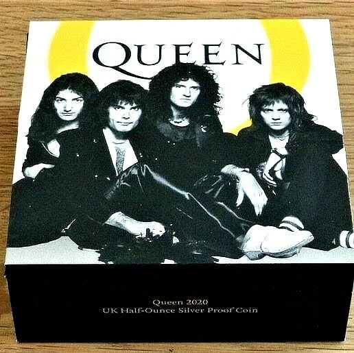 *RARE* Royal Mint 1/2 Oz. Silver Proof Coin Queen 2020 Limited Edition