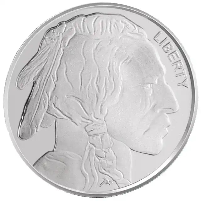 Liberty Buffalo 1/4oz Silver Round