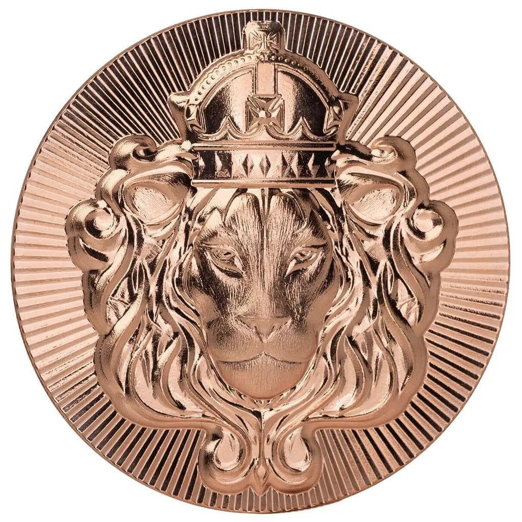 Scottsdale Lion Stacker 1oz Copper