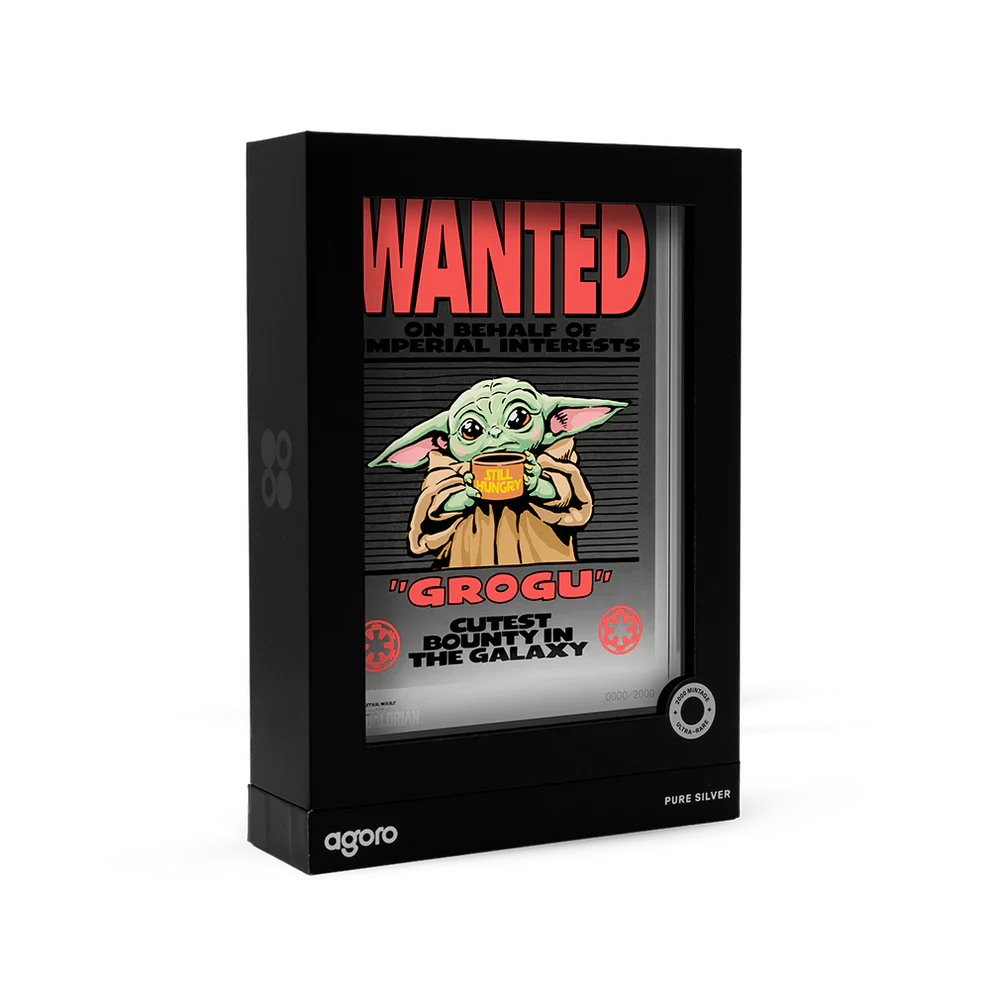 The Mandalorian™ - Wanted: Grogu 5g Silver Collectible Foil