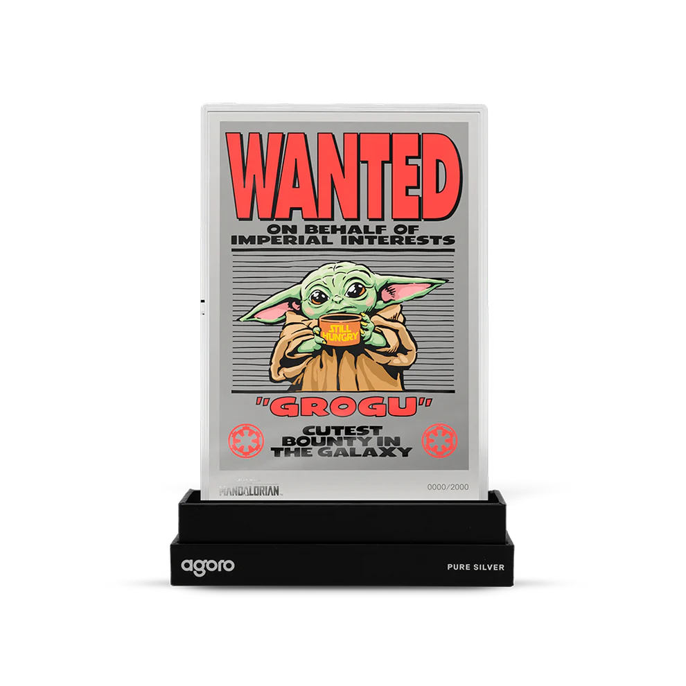The Mandalorian™ - Wanted: Grogu 5g Silver Collectible Foil