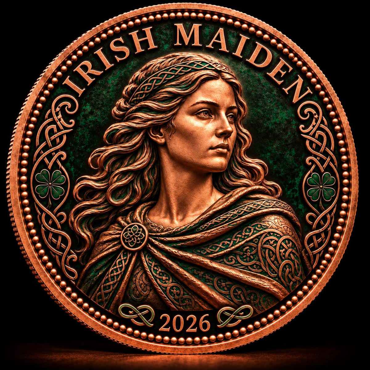 THE 2026 IRISH MAIDEN COLOURISED COPPER (PRESALE) 30-09-2026
