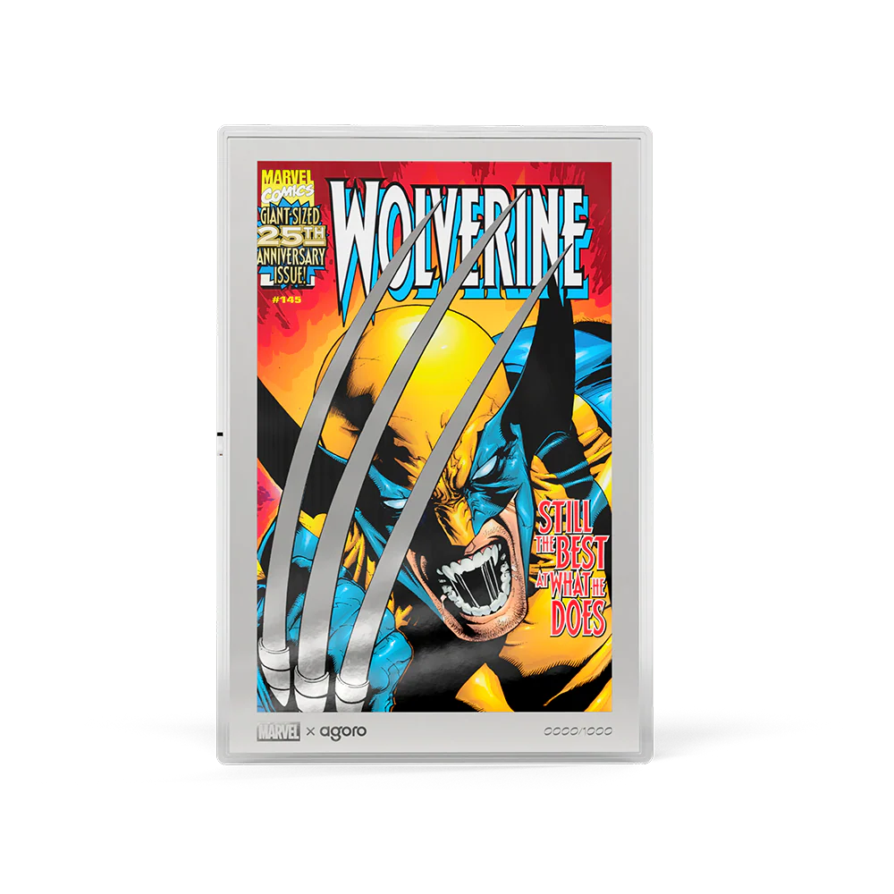 Agoro COMIX™ - Marvel Wolverine #145 Foil - 1oz .999 Silver Foil