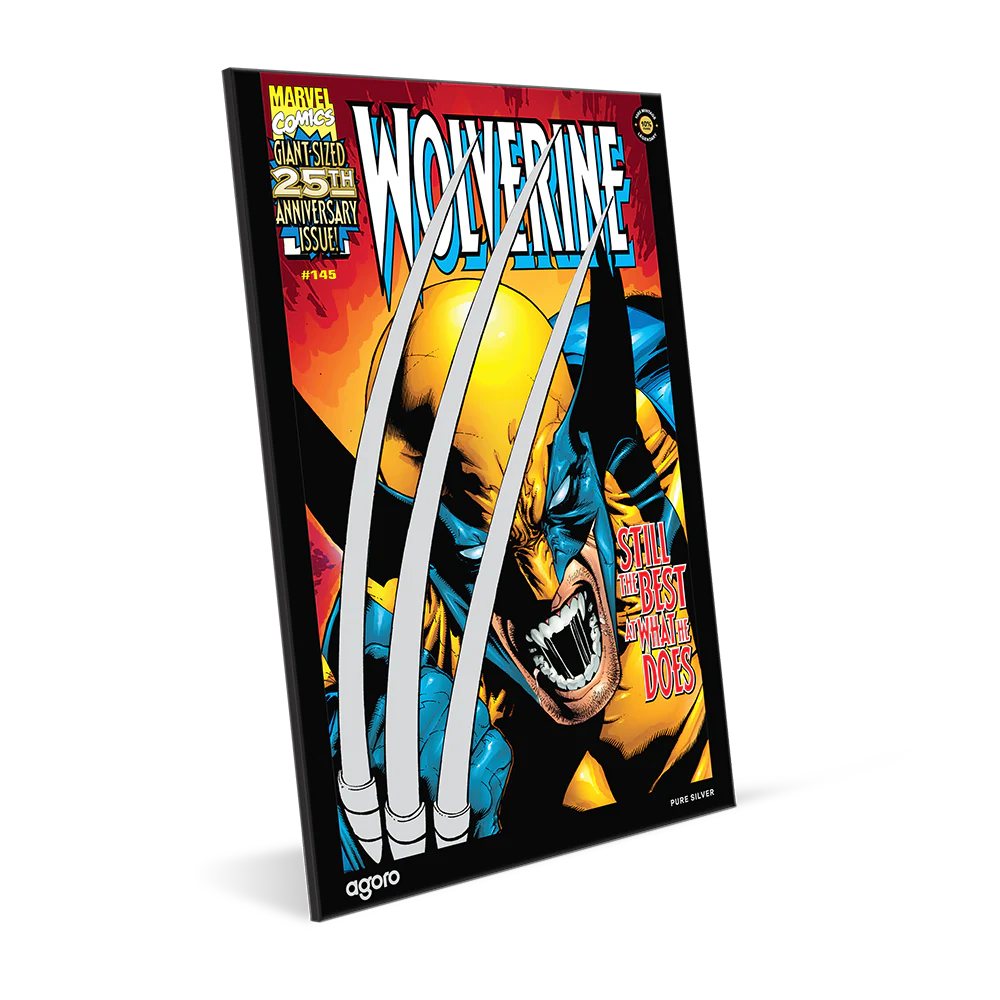 Agoro COMIX™ - Marvel Wolverine #145 Foil - 1oz .999 Silver Foil