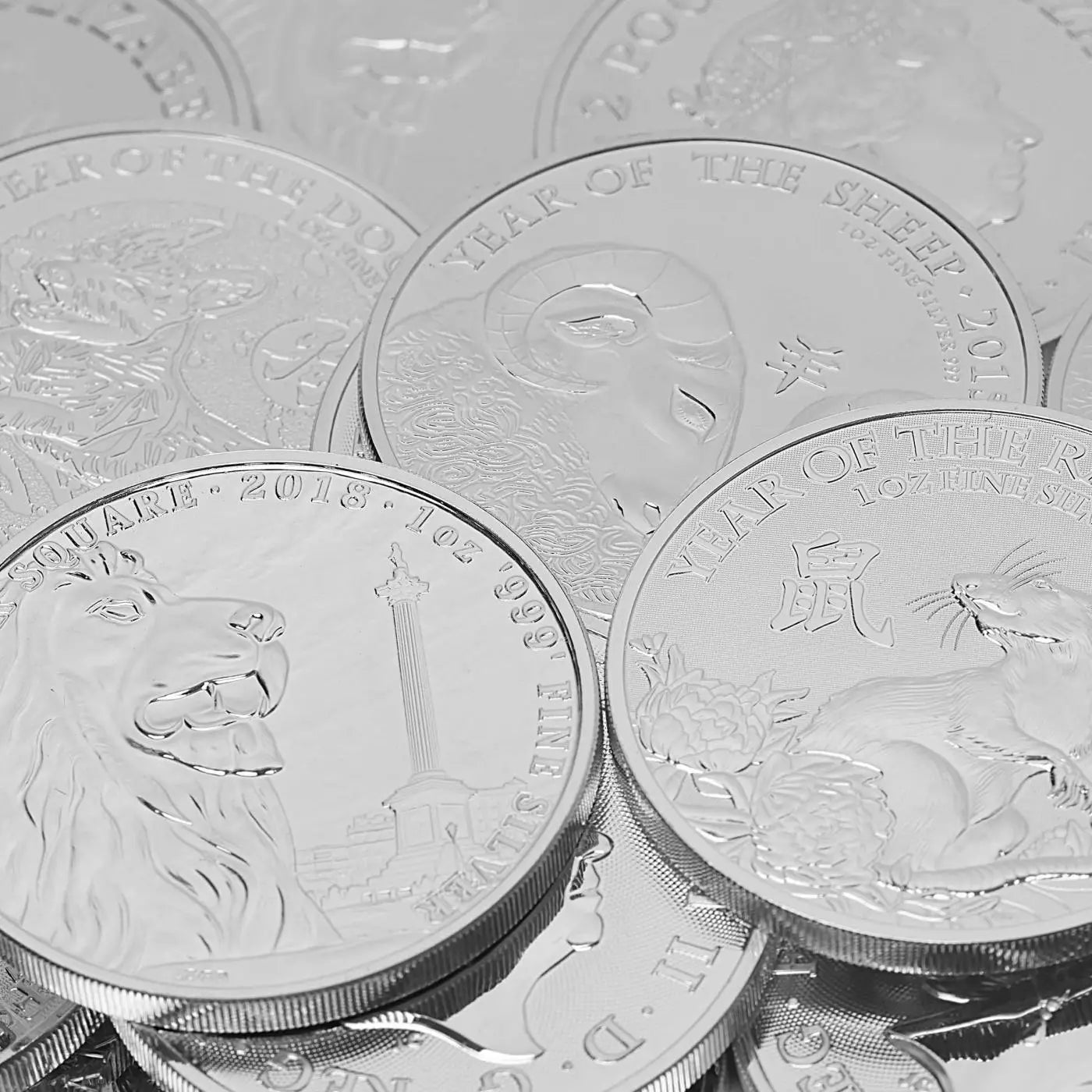 Best Value 1 oz CGT Exempt Silver Bullion Coins - Minty