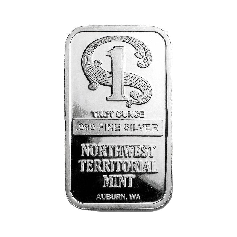 Northwest Territorial Mint 1oz Bar .999 Silver