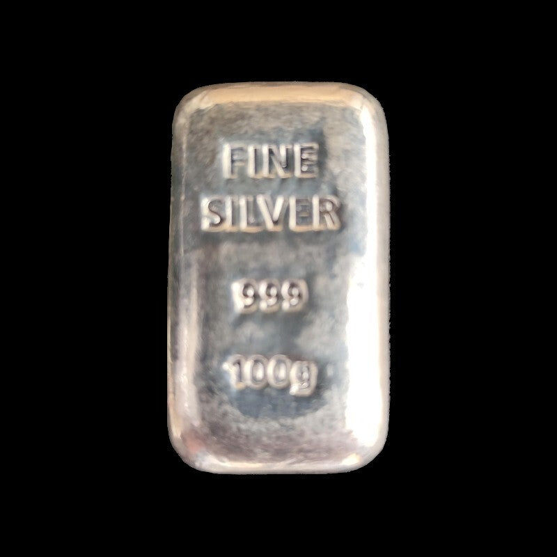 100g Fine Silver Bullion Bar