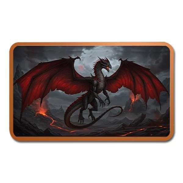 Dragon Fly 5oz Colorized Copper Bar