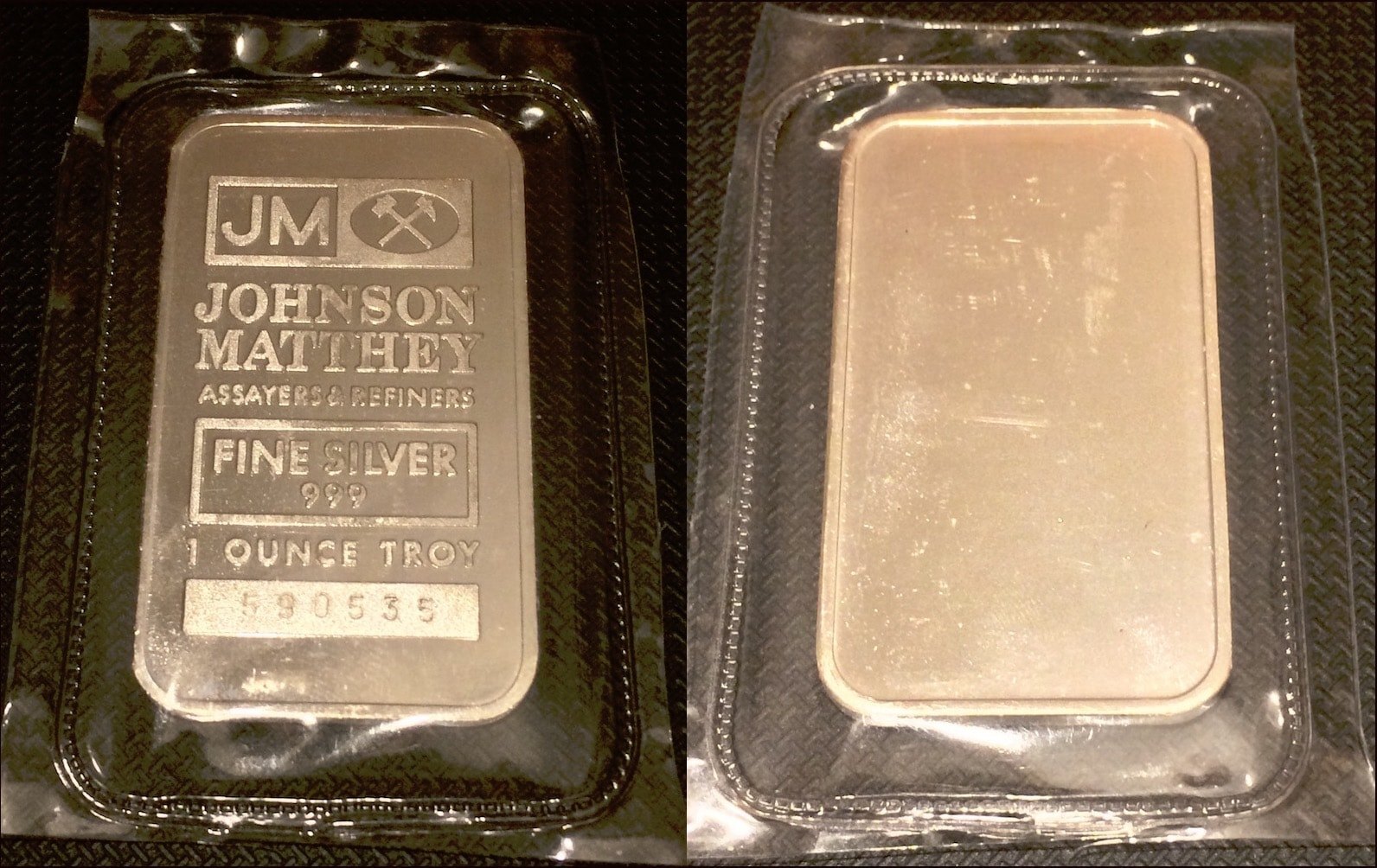 Johnson Matthey - *RARE* 1oz .999 Silver Bar - Less Than 50 Minted