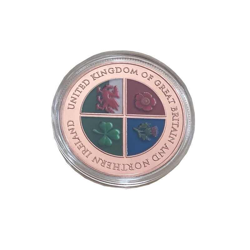 Una and The Lion Copper 1oz Coin In Capsule .999 Copper