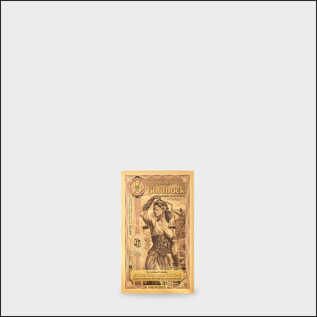 1/4 Goldback - Alpha