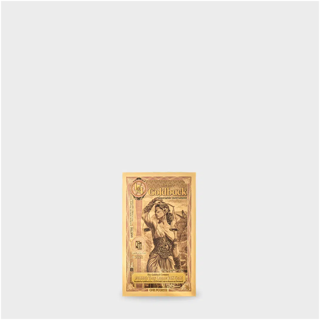 1/4 Goldback - Alpha