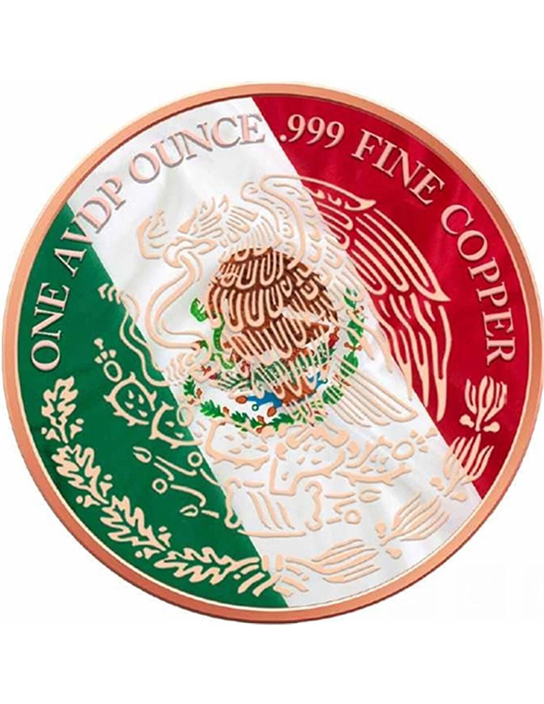 LIBERTAD SUNSET 1 Oz Copper Round 2024