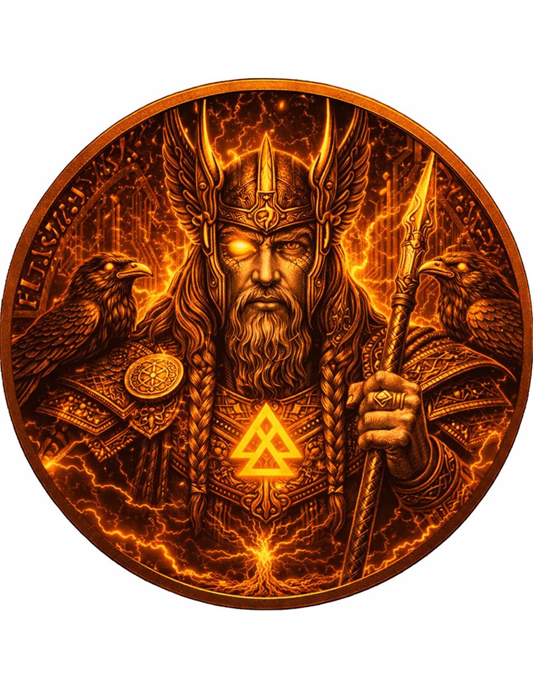 ODIN Future In The Myths 1 Oz Copper Round Italy 2025