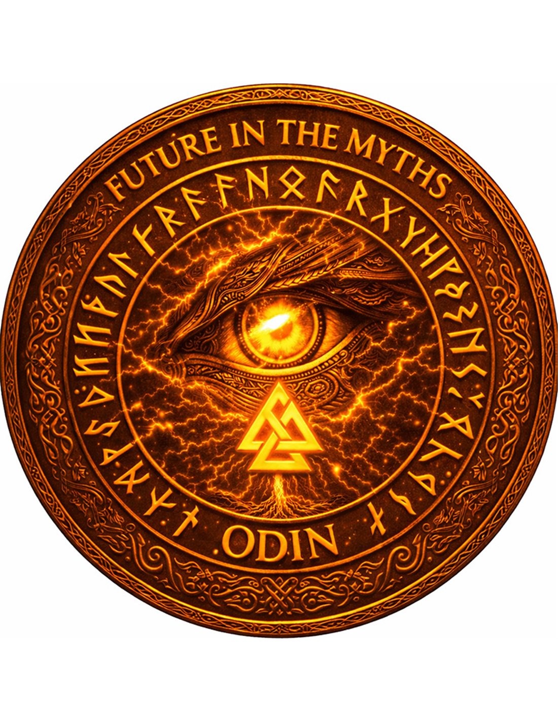 ODIN Future In The Myths 1 Oz Copper Round Italy 2025