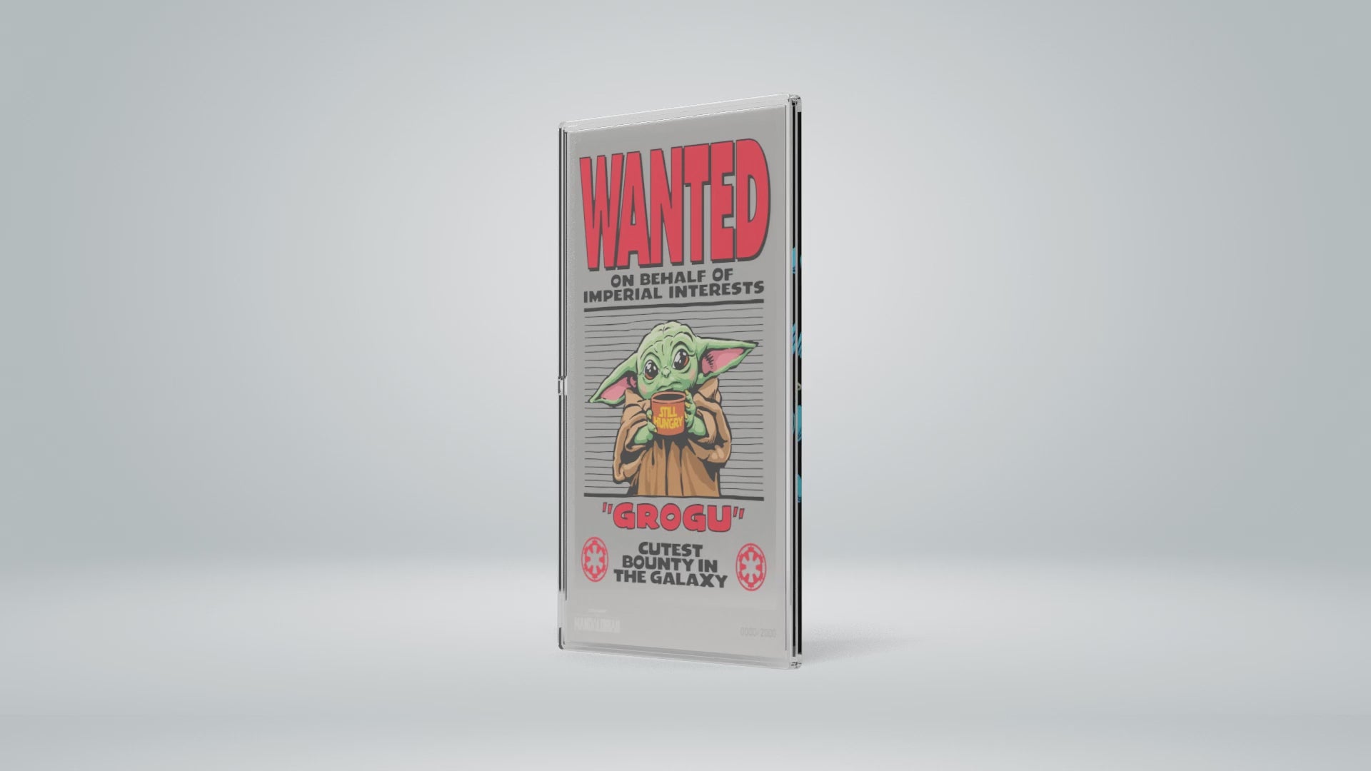 The Mandalorian™ - Wanted: Grogu 5g Silver Collectible Foil