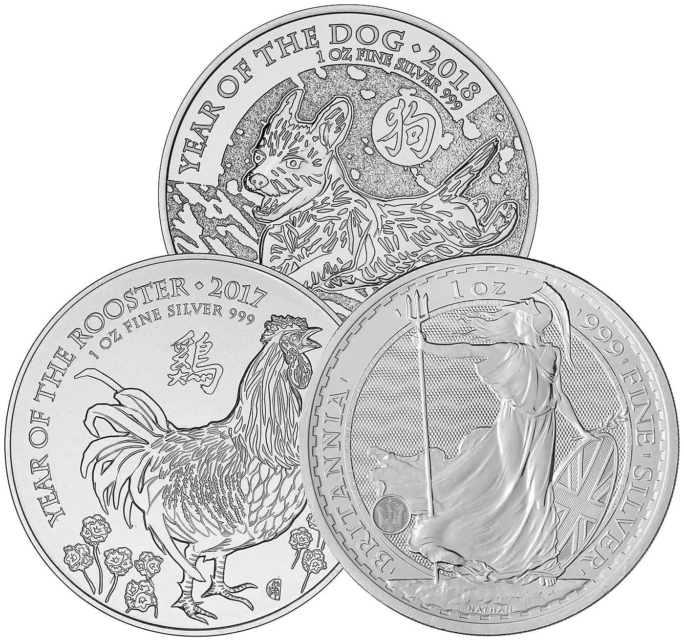 VAT Free Silver 1 oz CGT Exempt Coins - Bullion Storage - Loco Zurich